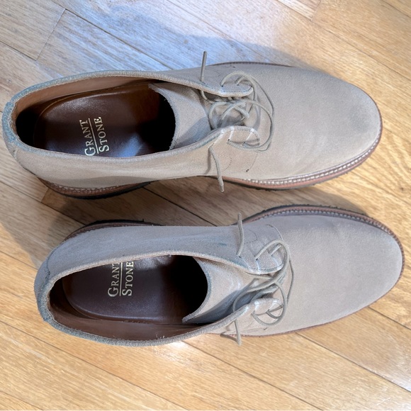 Grant Stone tan suede chukkas size US 11E - Picture 8 of 11